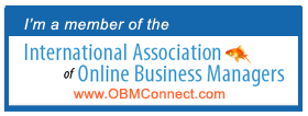 I'm a member of the International Association of Online Business Managers